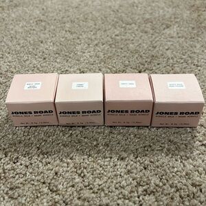 Set of 4 Jones Road mini Miracle Balms